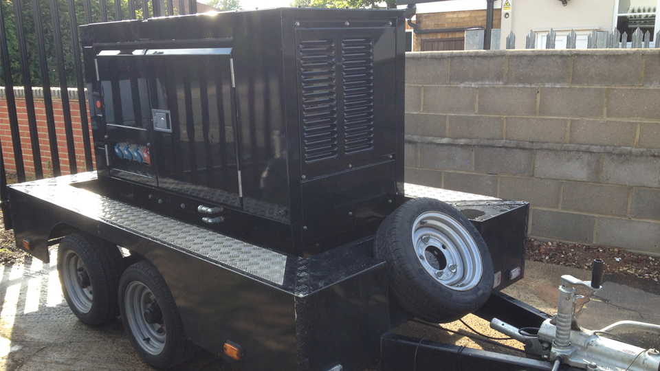 Nottinghamshire Stage Hire 20KVA Generator